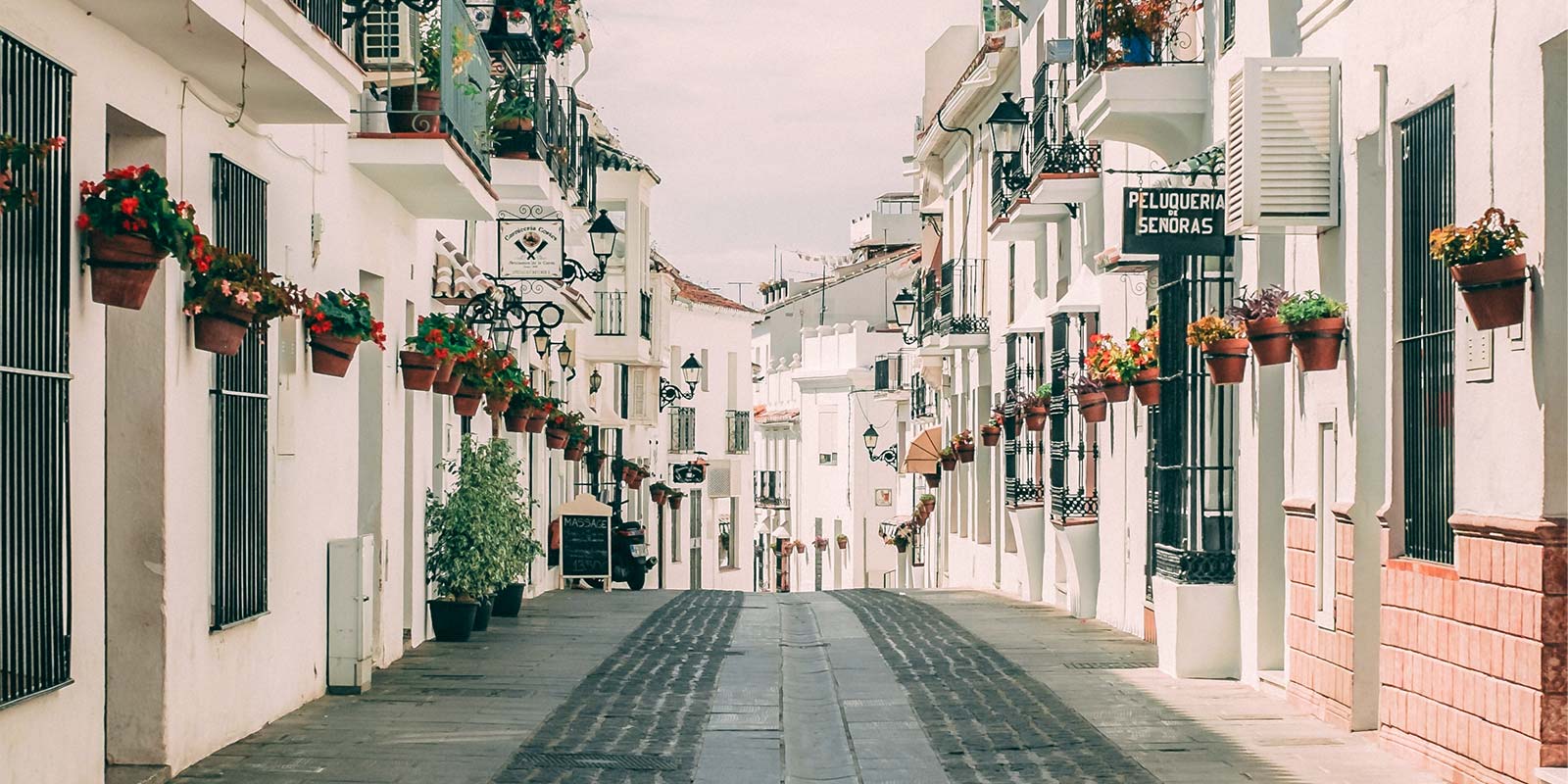 Calles con encanto en Málaga