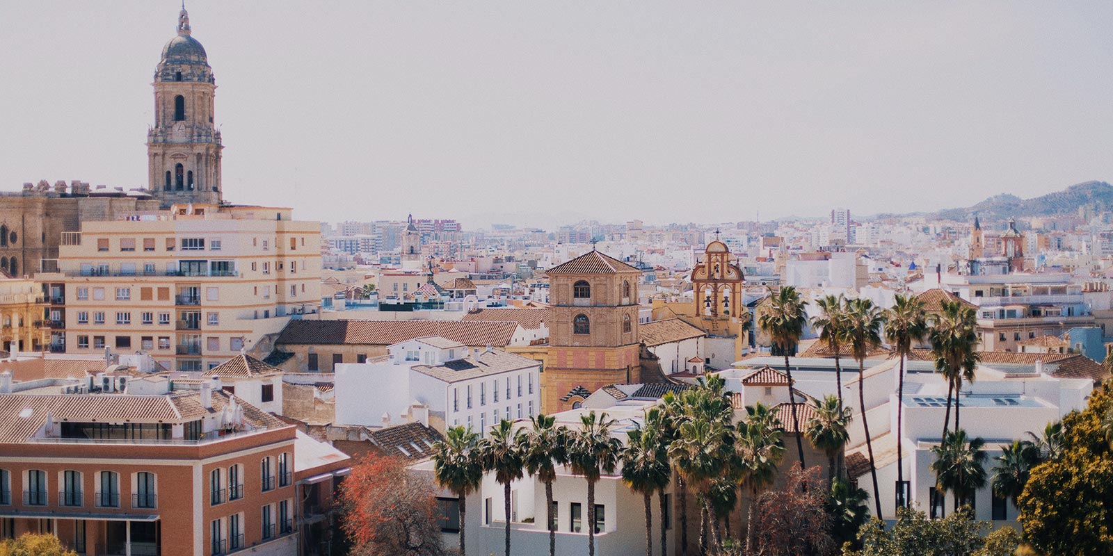 Panorámica de Málaga